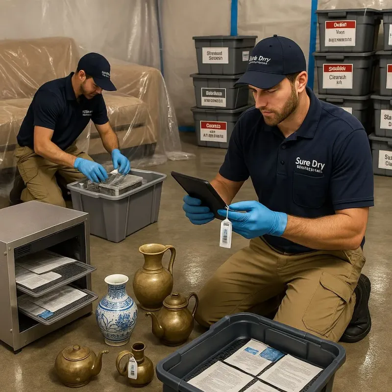 Content Protection and Restoration process in Kaanapali, HI