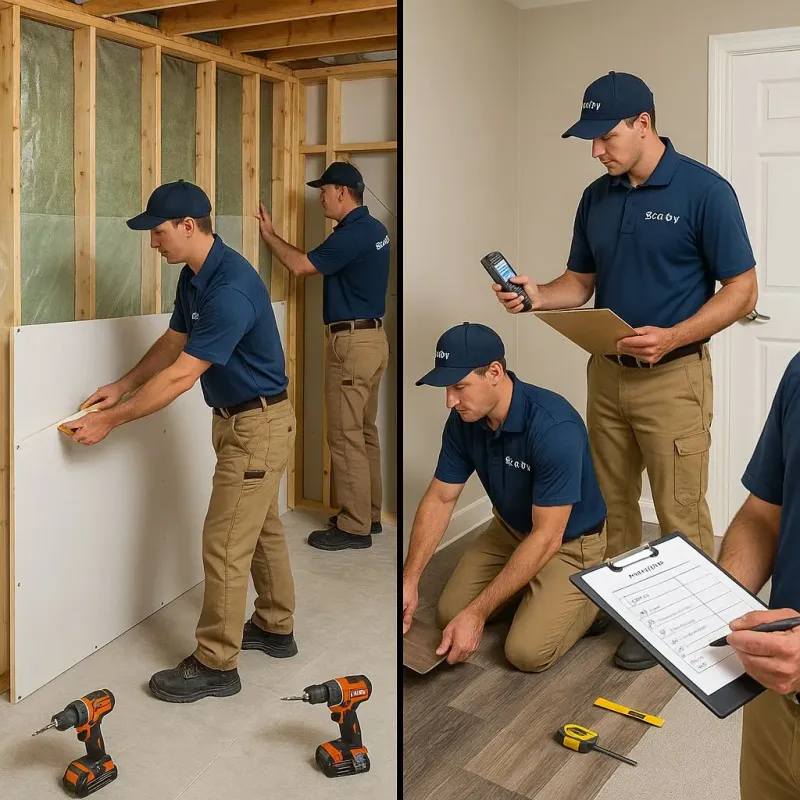Repairs and Reconstruction process in Kaanapali, HI